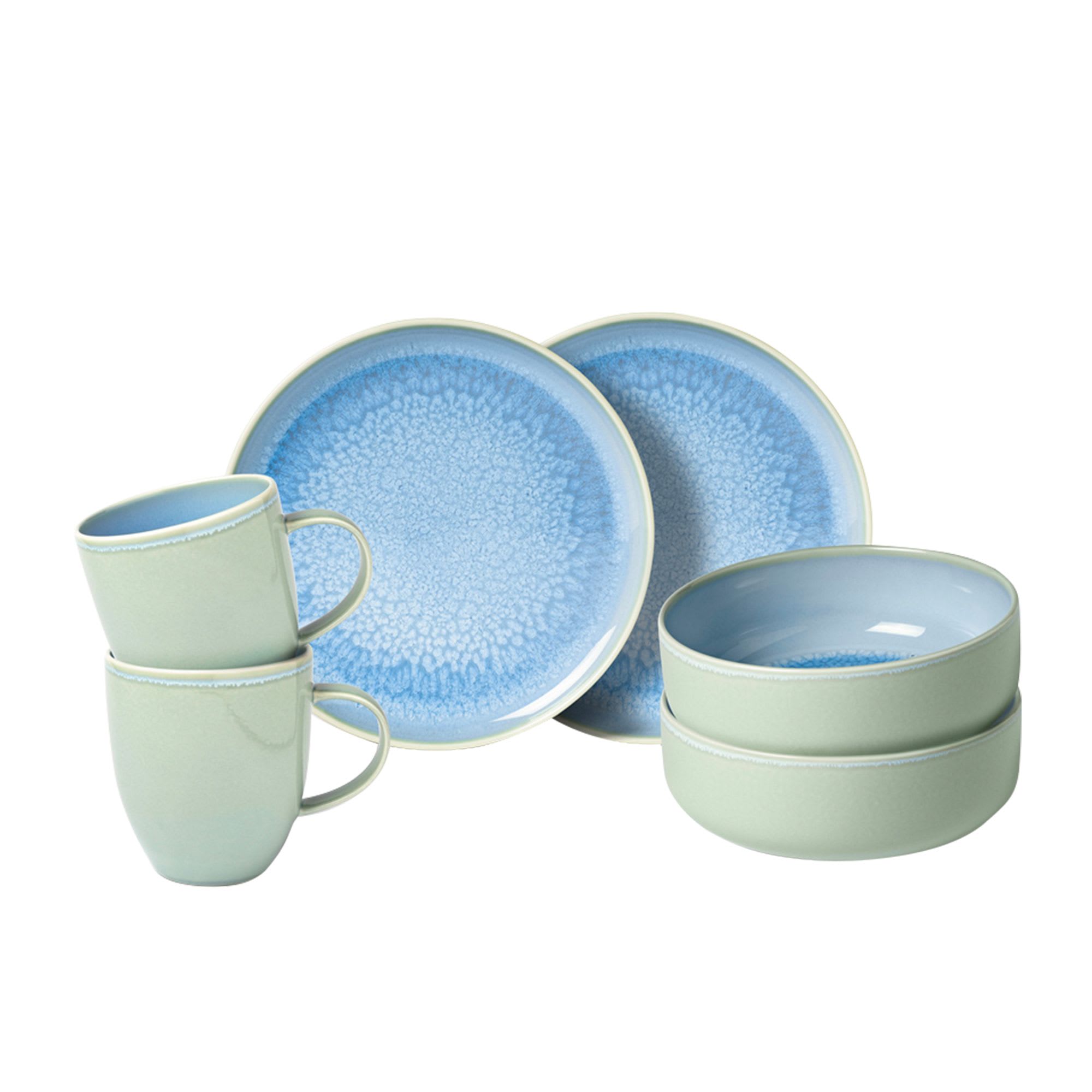 Villeroy & Boch Crafted Blueberry Breakfast Set 6pc | Kitchen